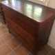 Solid wood chest of drawers