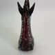 Vase en verre soufflé années 70