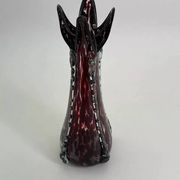 Blown glass vase from the 1970s