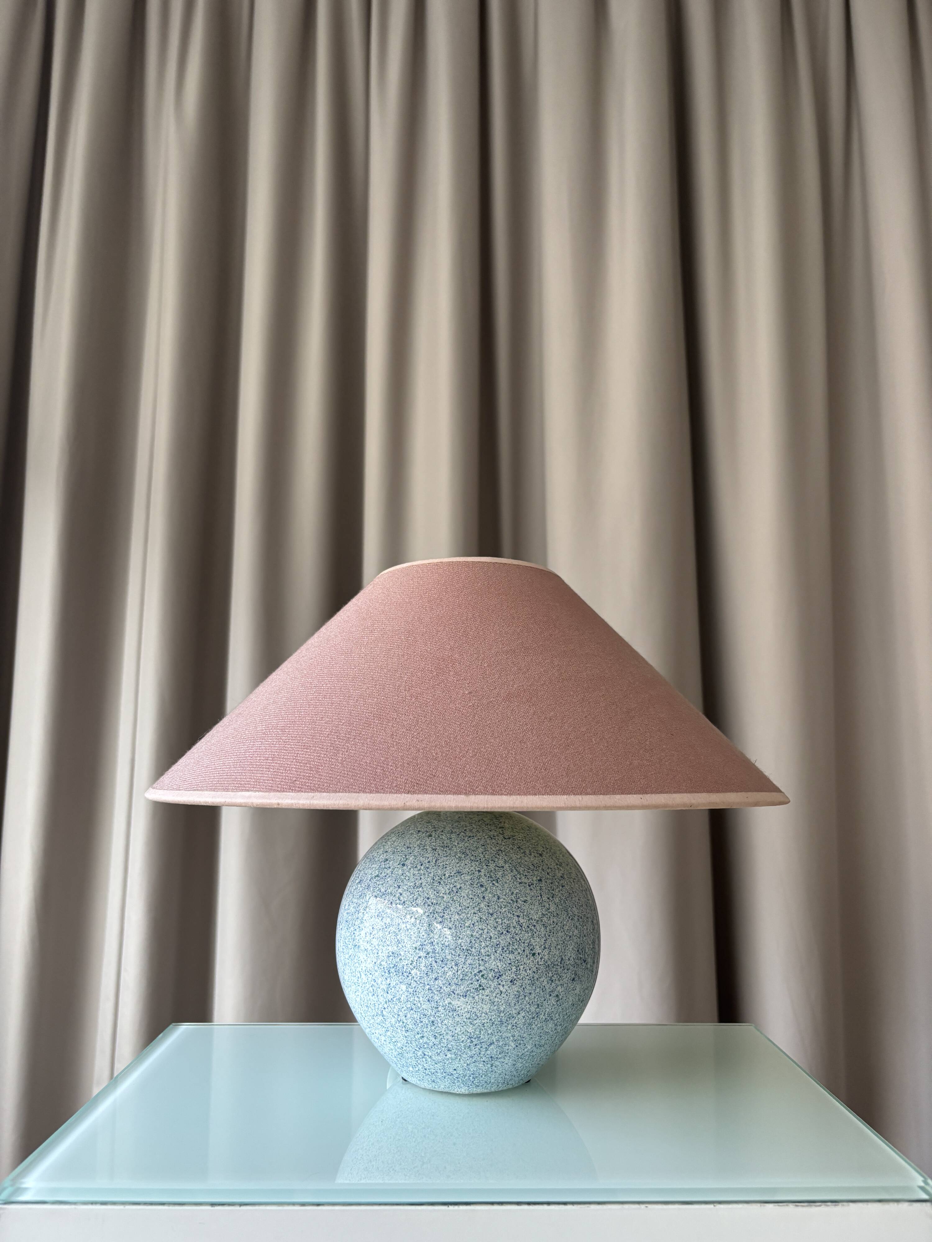Ceramic 80's lamp