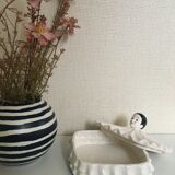 Ceramic Pierrot Jewelry Box