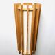Tema Model Cylindrical Wall Lamp In Pine By Ib Fabiansen For Fog & Mørup, Denmark 1960S