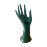 Green blue hand soliflore ring holder
