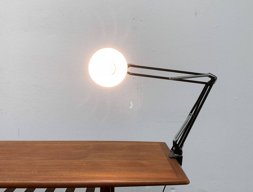 Vintage Swedish desk lamp by Ledu, 1970s.