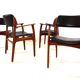 Erik Buck lot de 4 chaises de salle à manger en palissandre OD 50 pour OD Mobler
