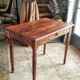 Early 20th century oak side table
