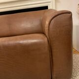 De Sede Vintage Leather Sofa DS-47 2-seater