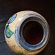 Very original vintage round-shaped vase.