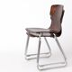 2 of 4 Vintage Flötotto Pagwood Chairs, 1970s German Design, Plywood