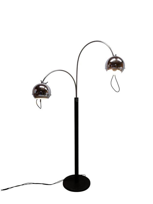 Lampadaire à double arche, années 1970