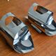 Paire d'appliques chrome space âge années 70