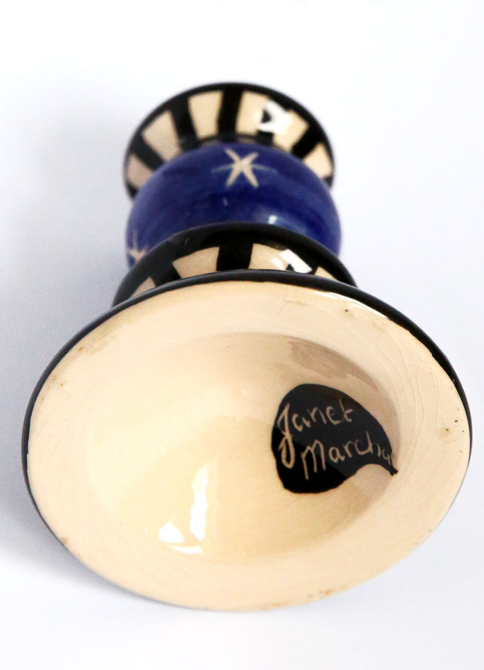 Janet Marchal's Starry Sky Bougeoir, Puisaye, La Borne