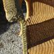 Sofa bench rattan and wicker vintage 1970