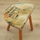 Tripod stool, Danish design, 1950s, designer: Arne Hovmand-Olsen