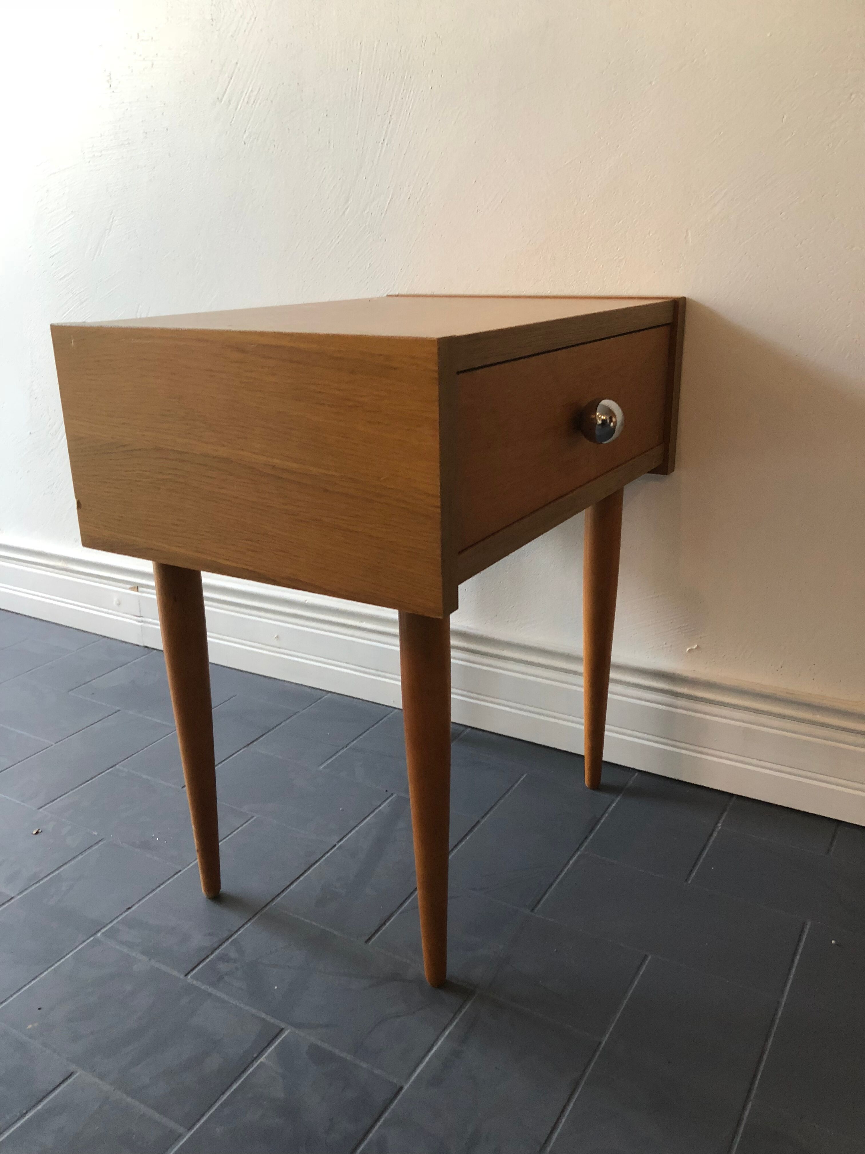 Vintage bedside table