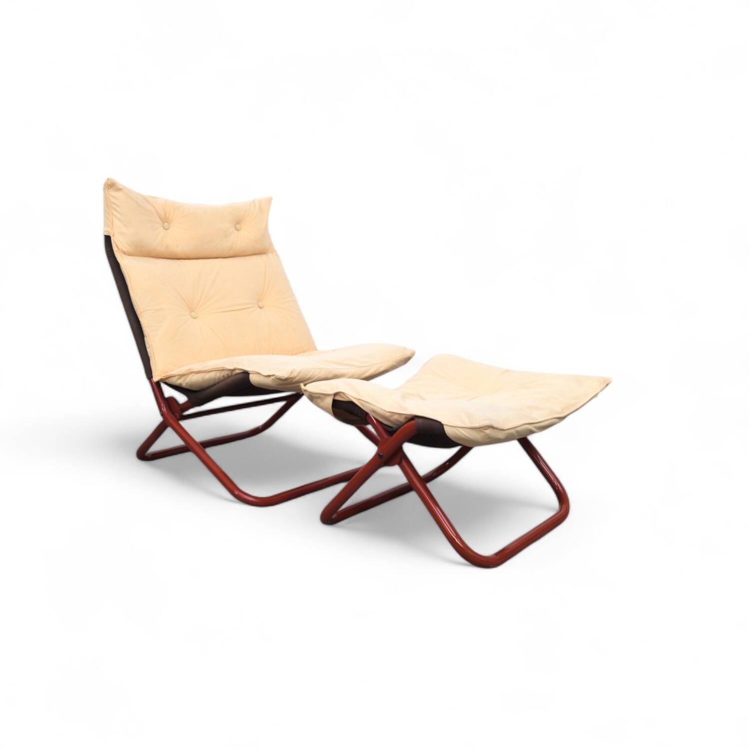 Chaise longue pliante « Open » de Jan Dranger et Johan Huldt pour Innovator, années 1970