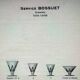 6 Wine glasses – Saint Louis Bossuet service size 10406