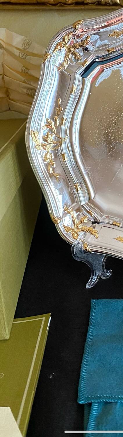 Fruit bowl, Christofle, Rubans style