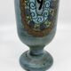 Vintage ceramic Jean De Lespinasse Whiskey bottle