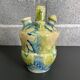 Yellow floral decoration water bottle