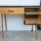 Bureau baumann vintage pieds fuselés - 1960