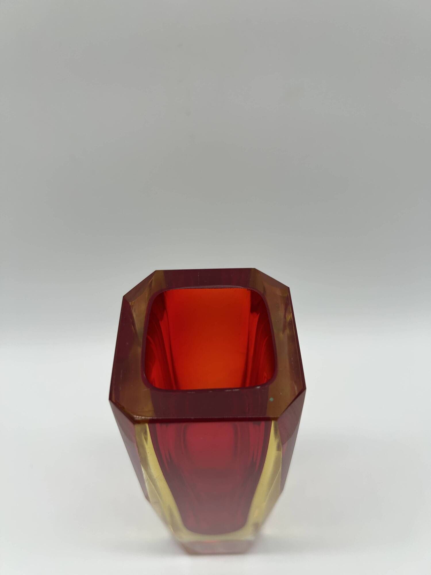 Sommerso vase attributed to Flavio Poli
