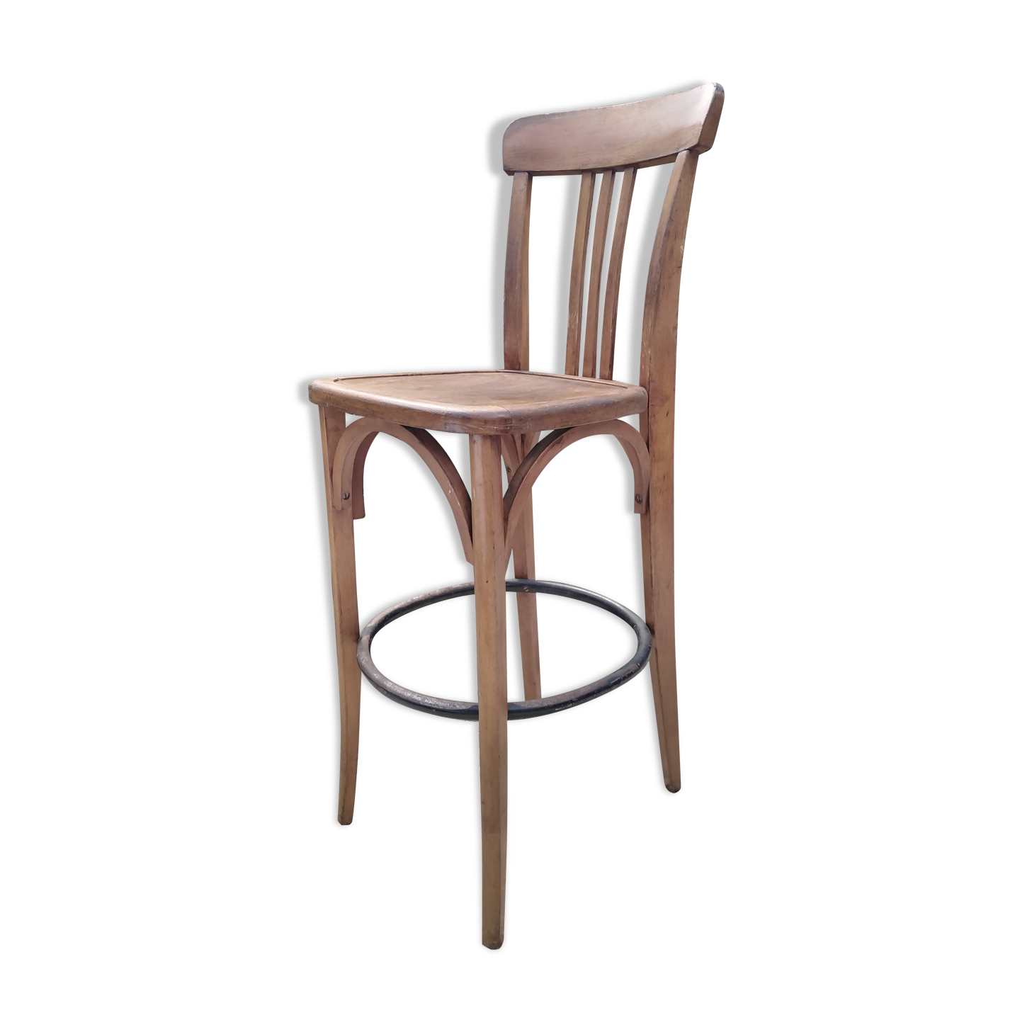 Chaise bistrot haute