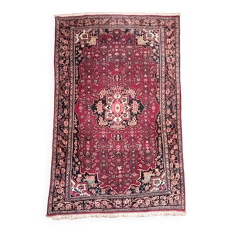 Handmade Persian Malayer rug 216x141cm