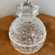 Pressed Glass Pineapple Candy Bowl / Sugar Bowl / Bonbonnière