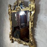 18th century giltwood mirror