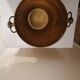 Seau a champagne en laiton vintage