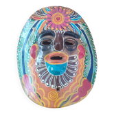 Masque mexicain peint à la main