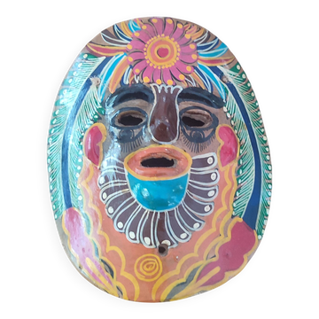 Hand-painted Mexican mask