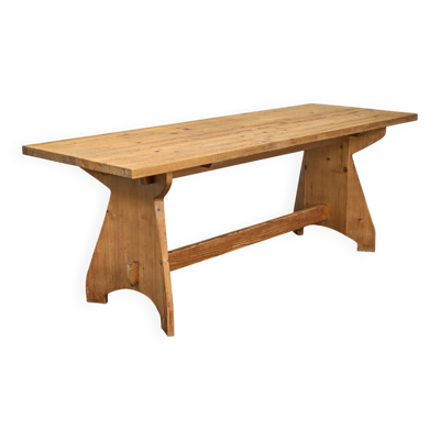 Table à manger par Jacob Kielland Brandt pour Christiansen Danemark, années 1960.