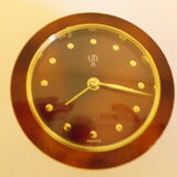 Uti clock from France - brass and lacquer - 1950s/1955