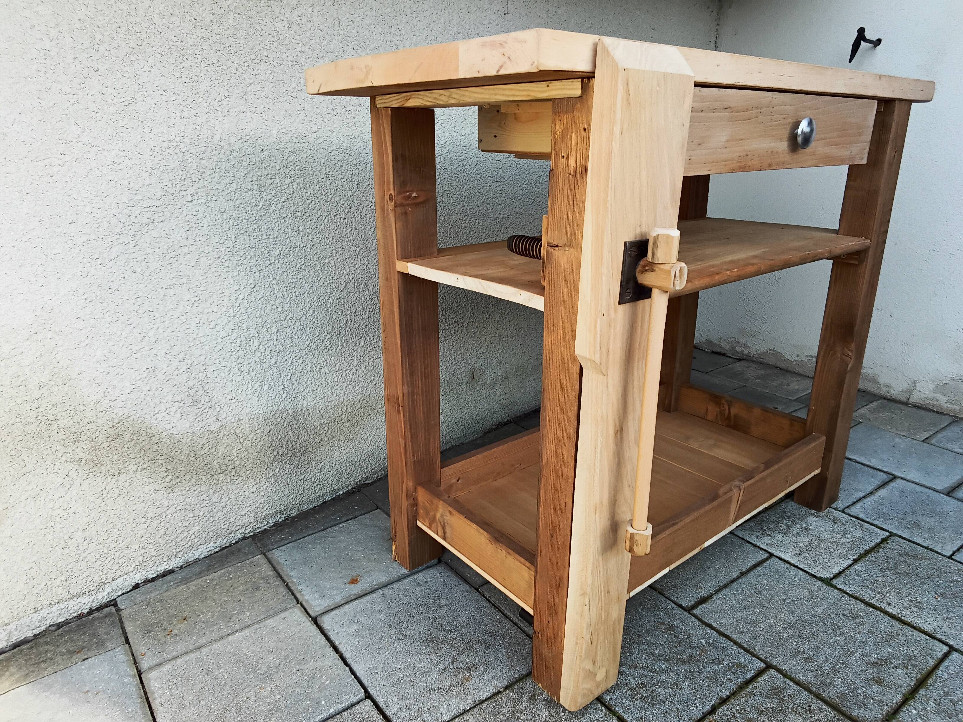 Wooden console table