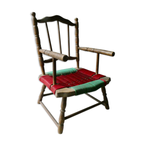 fauteuil enfant en bois
