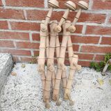 accordion coat rack faux bamboo