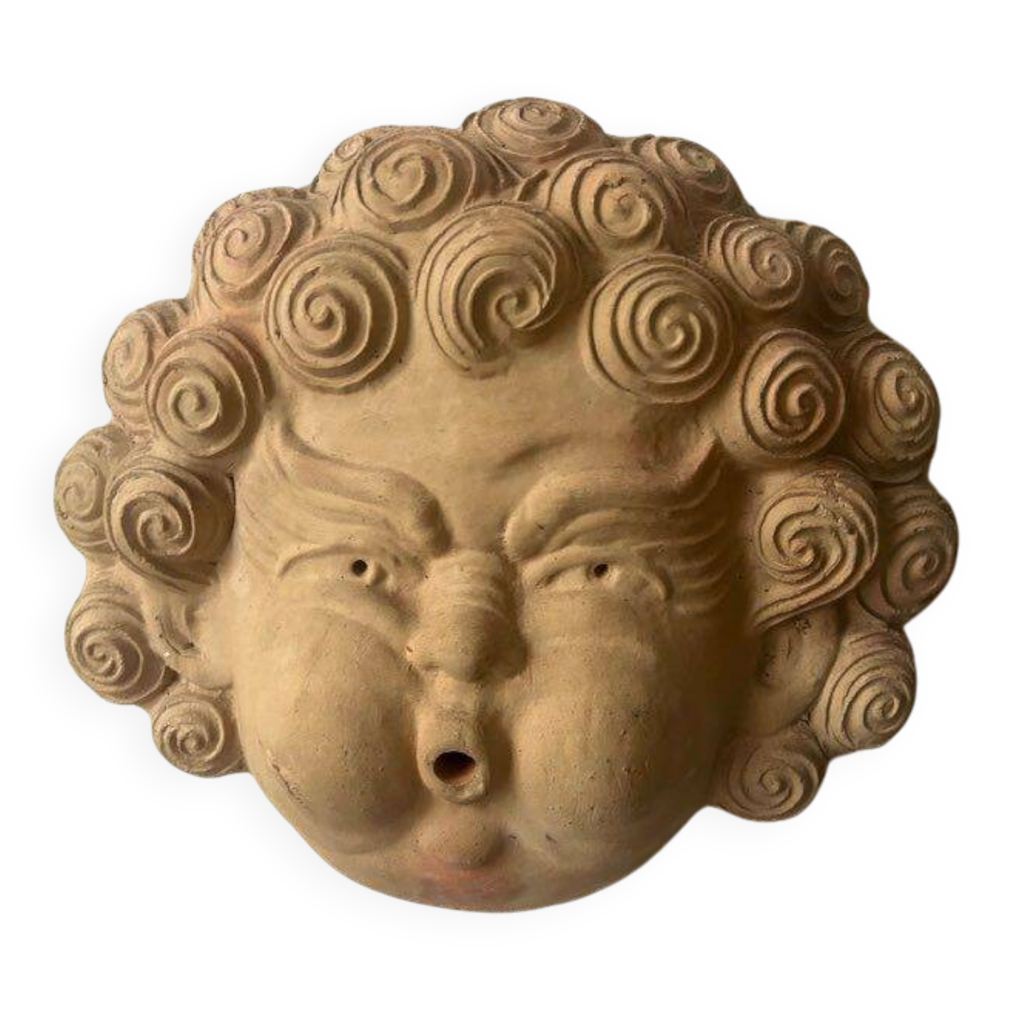 Masqueron from Fontaine in Terracotta, 20th century