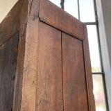 Savoyard solid oak cabinet XVIIIth
