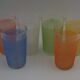 Series 6 colored granite glasses