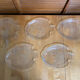 Plate + 5 ARCOROC Fish Shape Glass Mould Plates + Vintage Box #