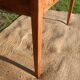 Table bureau bois brut