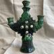 Tamegroute pottery candle holder