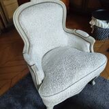 Paire de bergères louis xv