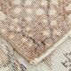 6x10 Cream & Brown Oriental Floral Pattern Vintage Rug, 193x298Cm