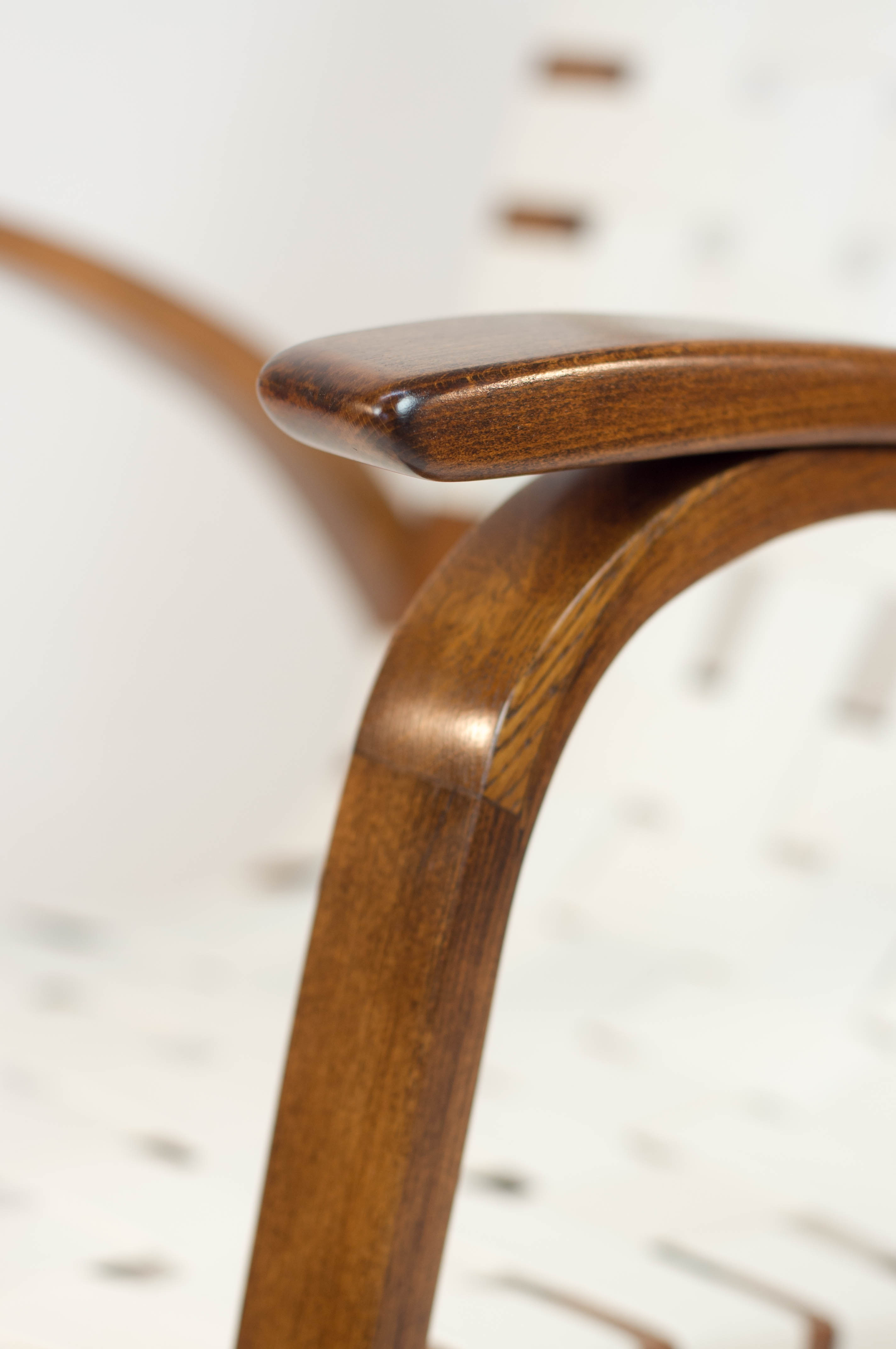 Art deco armchair by Jan Vanek, 1930s, restored