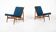 Mid-Century Modern Pair of Armchairs by Isa, Italy, 1960s