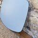 Smoked mirror 60s/70s 69x49cm