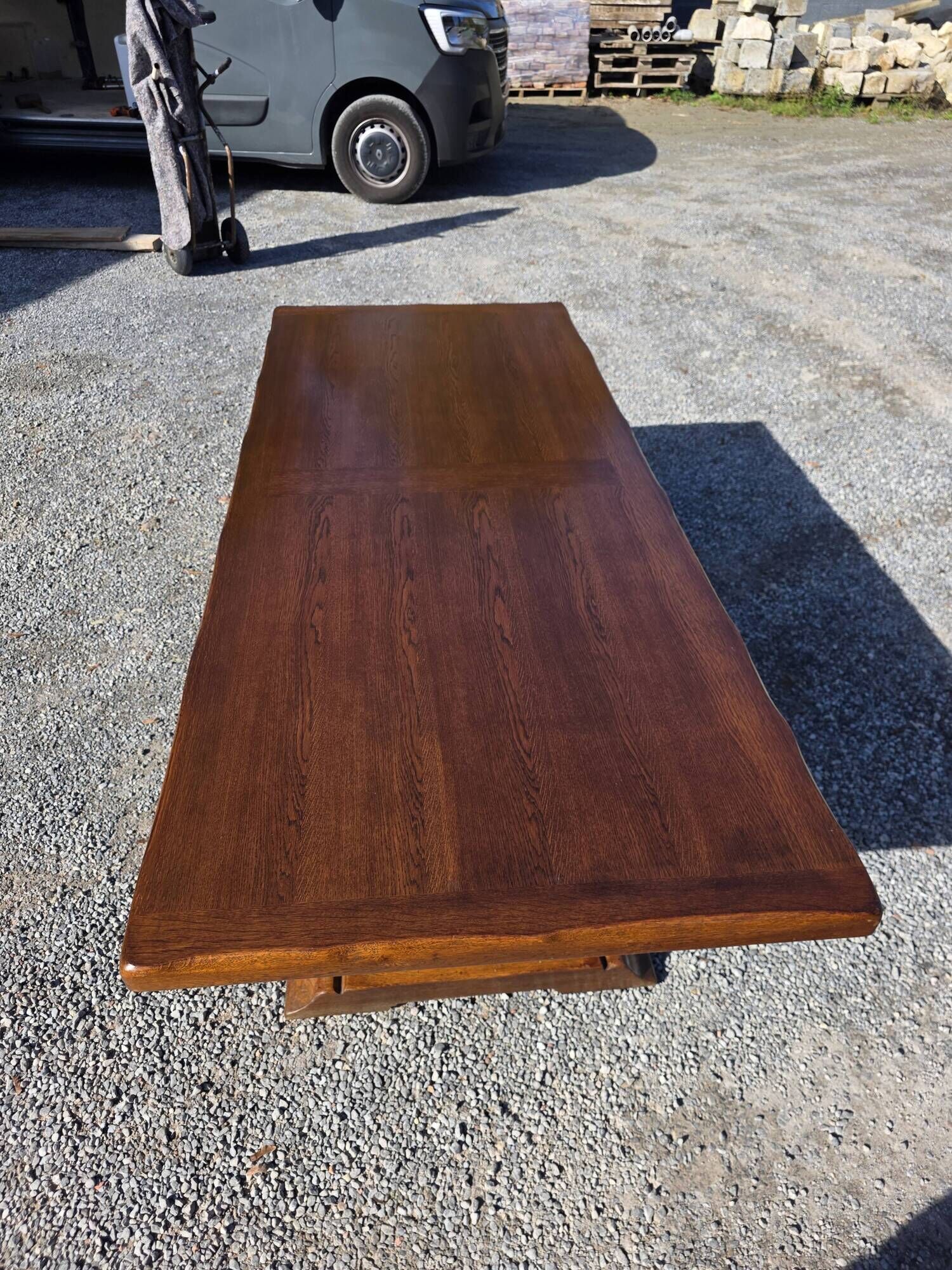 Monastery table in oak